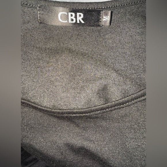 CBR Elegant Black Blouse with Shoulder Cutouts - Picture 4 of 4